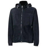 navy suede jacket